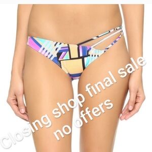 NWT SWIM KOPPER AND ZINK BLOCK PARTY BOTTOMS Swim